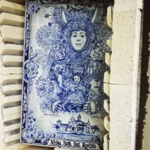 Azulejo pintado a mano