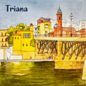 Posavasos barro 2025TRIANA04